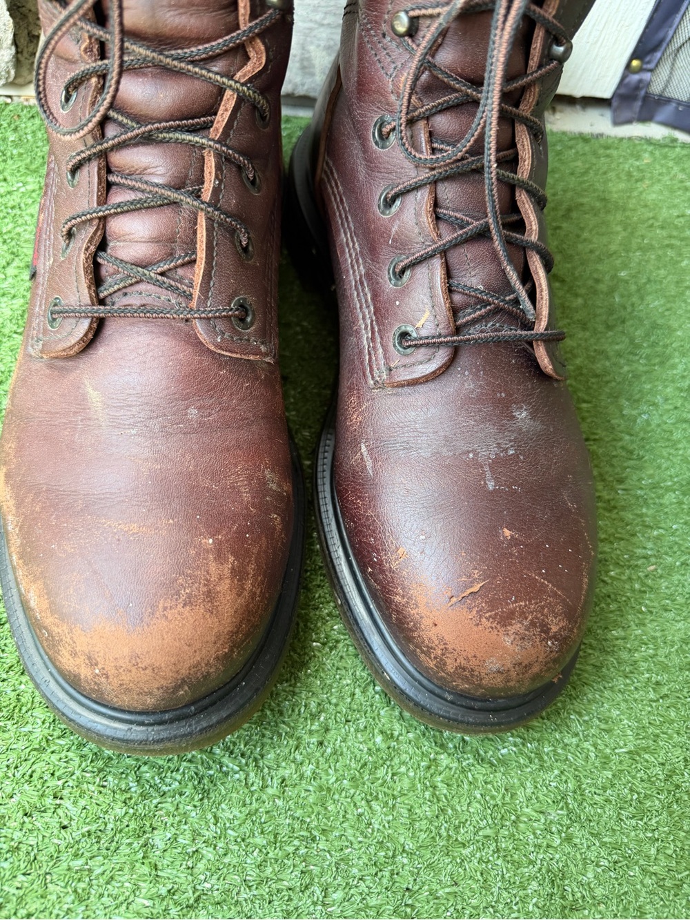 Red Wing Shoes SuperSole 2.0 606 Brown Leather Mens Boots - Picture 8 of 11